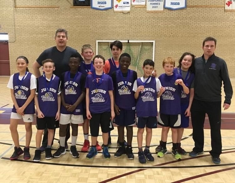 OPTION 2B - Jr Gaiters Basketball Training and Team Combo  Combination entrainment et Equipe Niveau/grade 3 & 4 (Fall SESSION Automne)